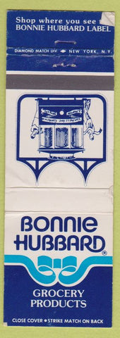 Matchbook Cover - Bonnie Hubbard Grocery Products