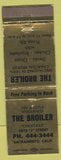 Matchbook Cover - The Broiler Sacramento CA