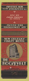 Matchbook Cover - Roosevelt Hotel New Orleans LA WEAR