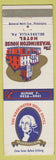 Matchbook Cover - Washington House Hotel Sellersville PA George