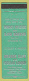 Matchbook Cover - Grande Cafe Redding CA teal
