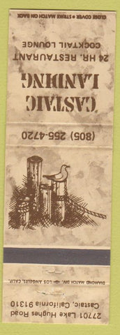 Matchbook Cover - Castaic Landing Castiac CA
