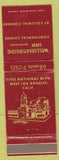 Matchbook Cover - Williamsburg Inn West Los Angeles CA WEAR