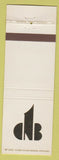 Matchbook Cover - First Central Bank Rosewood OH ST Paris
