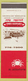 Matchbook Cover - Alioto's Captains Cabin San Francisco CA