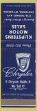 Matchbook Cover - Klipsteins Motor Sales Cheyenne WY Chrysler