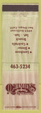 Matchbook Cover - Quimby's Restaurant San Diego CA