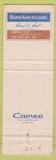 Matchbook Cover - Merchants Bank Miami FL