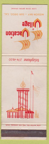 Matchbook Cover - Vacation Village San Diego CA WEAR