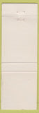 Matchbook Cover - Outrigger Motel Point Loma San Diego CA teal