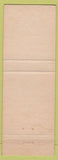 Matchbook Cover - 1962 Chevrolet Staub New Oxford PA