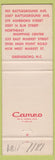 Matchbook Cover - Sanitone Columbia Dry Cleaning Laundry Greensboro NC