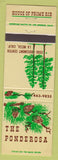 Matchbook Cover - Ponderosa La Mesa CA
