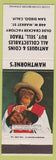 Matchbook Cover - Hawthorne's Antiques Coins San Diego CA