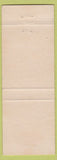 Matchbook Cover - 1960 Chevrolet Indianola MS Weber