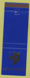Matchbook Cover - Marion Federal  Bank Gas City Wabash IN