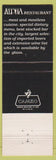 Matchbook Cover - Alpha Restaurant Cincinnati OH