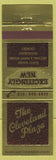 Matchbook Cover - Cleveland Plaza OH?