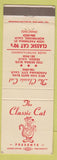 Matchbook Cover - Classic Cat Panorama City Northridge Reseda CA