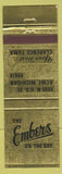Matchbook Cover - Embers on the Bay Acme MI