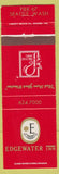 Matchbook Cover - Edgewater Inn Seattle WA