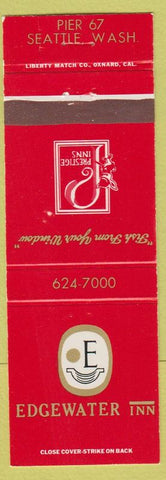 Matchbook Cover - Edgewater Inn Seattle WA