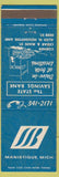 Matchbook Cover - Manistique MI Savings Bank