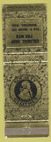 Matchbook Cover - Society Men's Clothes Colonial Shop Waukesha WI