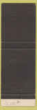 Matchbook Cover - Society Men's Clothes Colonial Shop Waukesha WI