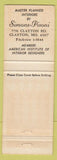 Matchbook Cover - Simons Pisoni Clayton MO Interior