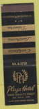 Matchbook Cover - Plaza Hotel San Francisco?