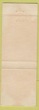 Matchbook Cover - 1959 Chevrolet EW Moyer Orwigsburg PA