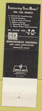 Matchbook Cover - Huntsville Savings & Loan Huntsville TX