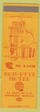Matchbook Cover - Bon Ette Motel Statesboro GA