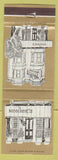 Matchbook Cover - Monroe's San Francisco CA