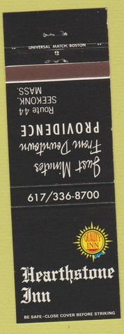 Matchbook Cover - Hearthstone Inn Seekonk MA