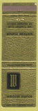 Matchbook Cover - Writers' Manor Denver Colorado