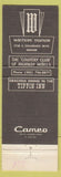 Matchbook Cover - Writers' Manor Denver Colorado