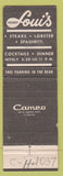 Matchbook Cover - Henry Loui's Waikiki Hawaii HI