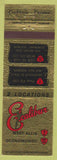 Matchbook Cover - Excalibur Restaurant West Allis Oconomowoc WI
