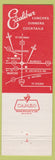 Matchbook Cover - Excalibur Restaurant West Allis Oconomowoc WI