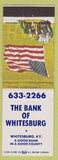 Matchbook Cover - Bank of Whitesburg KY