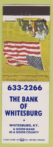 Matchbook Cover - Bank of Whitesburg KY