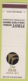 Matchbook Cover - First National Bank Trust Escanaba MI