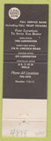 Matchbook Cover - First National Bank Trust Escanaba MI