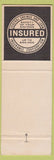 Matchbook Cover - Augusta ME Savings Loan