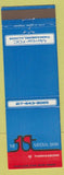 Matchbook Cover - 1st National Bank Thomasboro IL