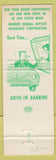 Matchbook Cover - 1st National Bank Tuscola IL