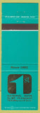 Matchbook Cover - 1st National Bank Mount Pleasant TX teal