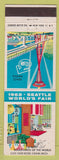 Matchbook Cover - 1962 Seattle World's Fair Boulevards of the World